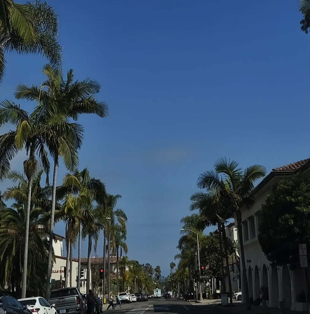 Santa Barbara streets viaggi studio USA