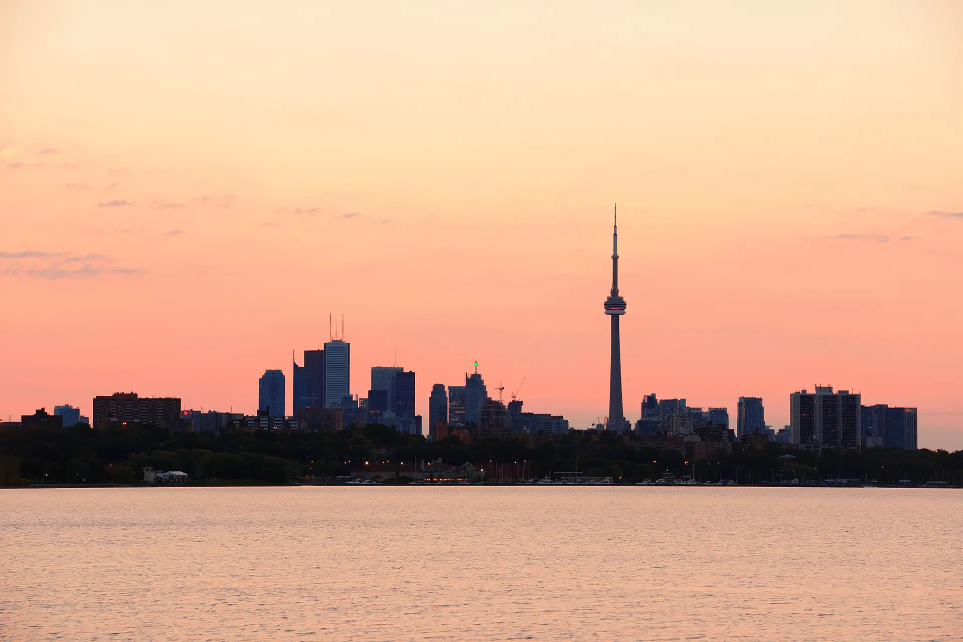 Toronto tramonto Viaggi studio Canada