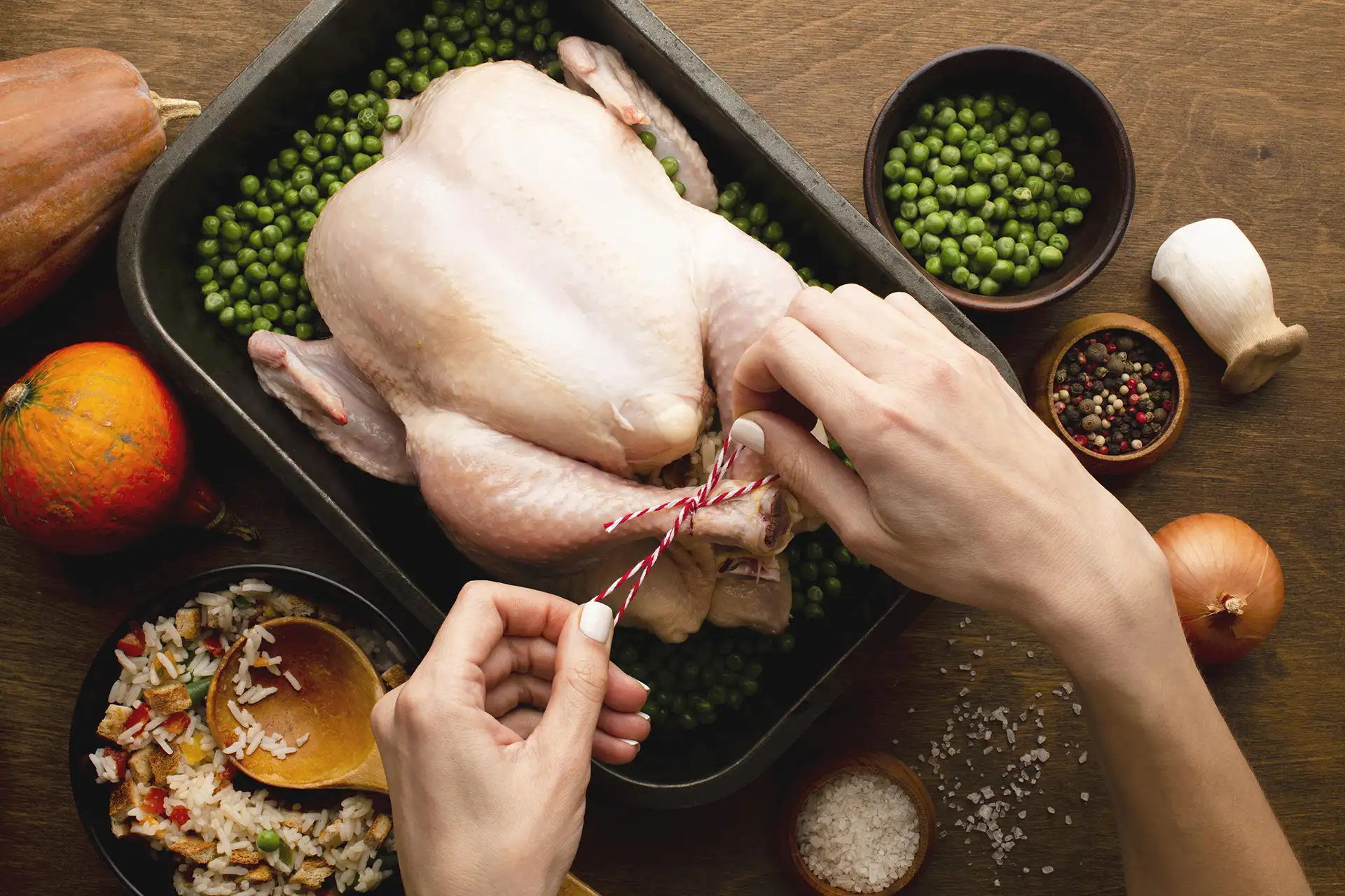 🦃 Thanksgiving Day: la ricetta del tacchino ripieno (con versione in inglese per esercitarsi)